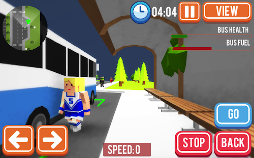Android application Cartoon Bus  screenshort