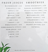 The Tea Shop menu 2