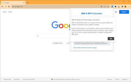 How to Calculate BMI / Body Fat Calculator Preview 5