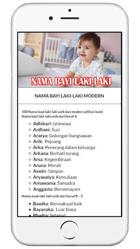 Nama Islami Untuk Anak Laki Laki