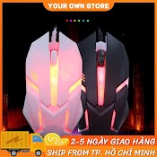 [Mã Life1511A Giảm 10% Đơn 50K] Chuột Chơi Game Có Dây 1000 Dpi Với Đèn Nền Led