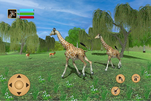 Screenshot Giraffe Family Life Jungle Sim