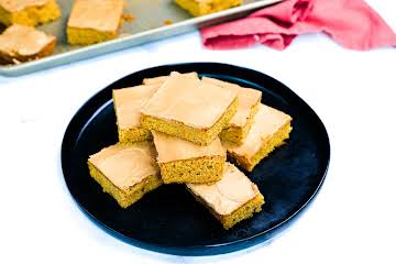 Pumpkin Blondies