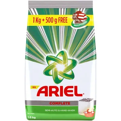 Ariel Complete Detergent Powder - 1.5 kg