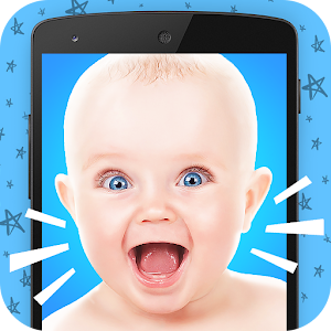 Baby laugh: Guess baby sounds logo