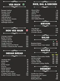 Cafe Nostalgia And Restaurant menu 2