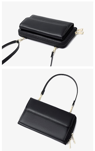 Title 18, Anti-Theft Credit Card Touch Screen Phone Bag A...