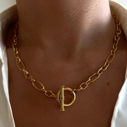 Title 1, Womens Fashion Simple Thick Type Necklace Eleg...