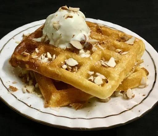 Crunch Rasmalai Waffle+ 150ML Icecream