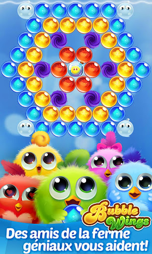 Télécharger Bubble Wings: offline bubble shooter games APK MOD (Astuce) screenshots 4