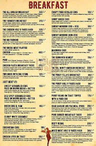 The Hole In The Wall Cafe menu 3