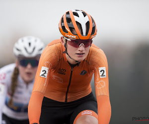 Leonie Bentveld haalt het van dochter van Servais Knaven bij dames junioren in Herentals