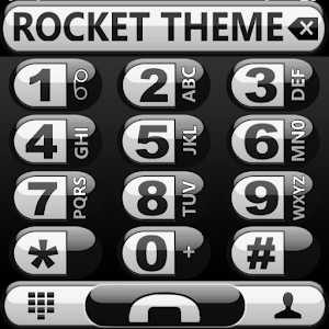 Theme Futura White Rocketdial