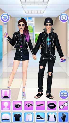 College Couple Dress Up College Girls APK MOD screenshots 5