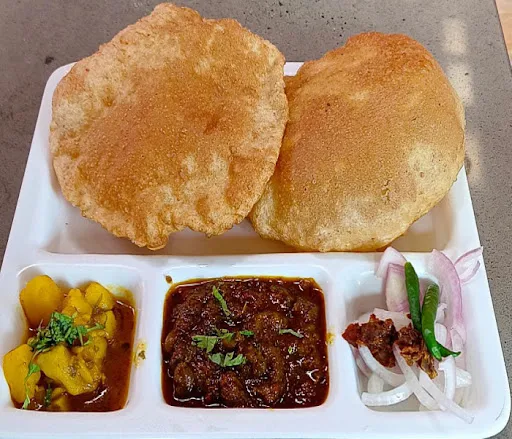 Navratri Aloo Poori Sabji (Without Onion And Garlic)