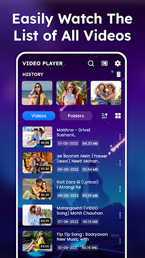 Screenshot Full HD Video Player