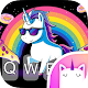 Download Rainbow Pizza Unicorn Keyboard Theme for Girls For PC Windows and Mac 1.0