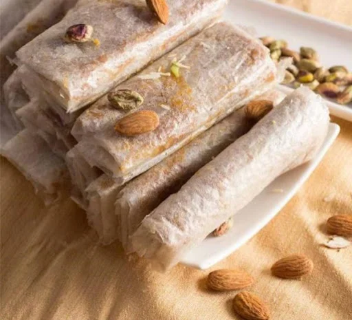 Dry Fruit Bellam Pootharekulu/Dry Fruit Jaggery Paper Sweet