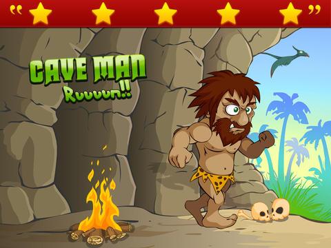 Dangerous Caveman Bum Runner