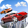 Flying Car Russian City Drive icon