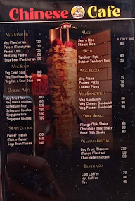 Chinese Cafe menu 2