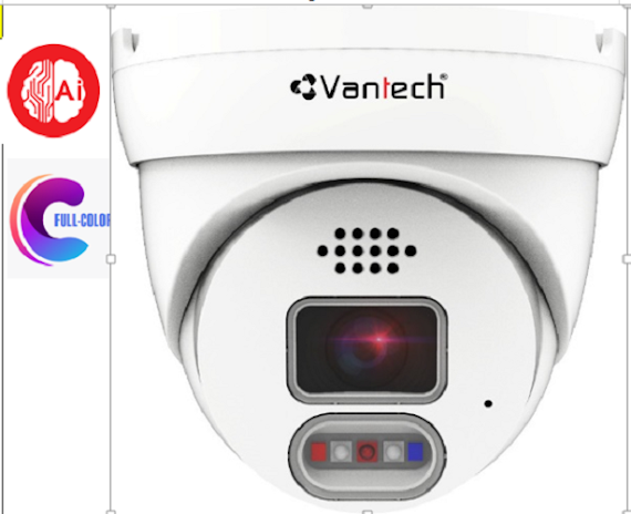 Camera Ip Dome Hồng Ngoại 4.0 Megapixel Vantech Vph - C408 - Hàng Chính Hãng