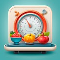 Kitchen digital scales helper