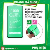 Cường Lực Iphone Dẻo 100D Full Màn Hình 6S/6Splus/7/7Plus/8/8Plus/Plus/X/Xsmax/11/11Promax/12/13/14/Pro/Plus/Promax