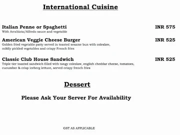 Choco-A-Nut, Country Inn & Suites menu 