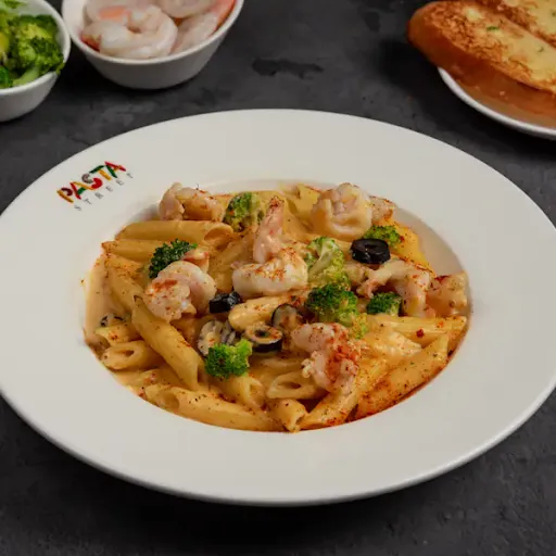 Creamy Prawns Pasta