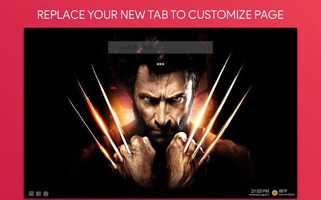 Wolverine Wallpaper HD Custom New Tab