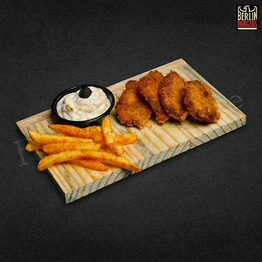 Chicken Nuggets - 4 Pcs (Served With Tartar Sauce)
