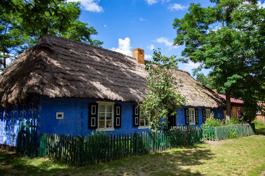 Skansen w Maurzycach, chata