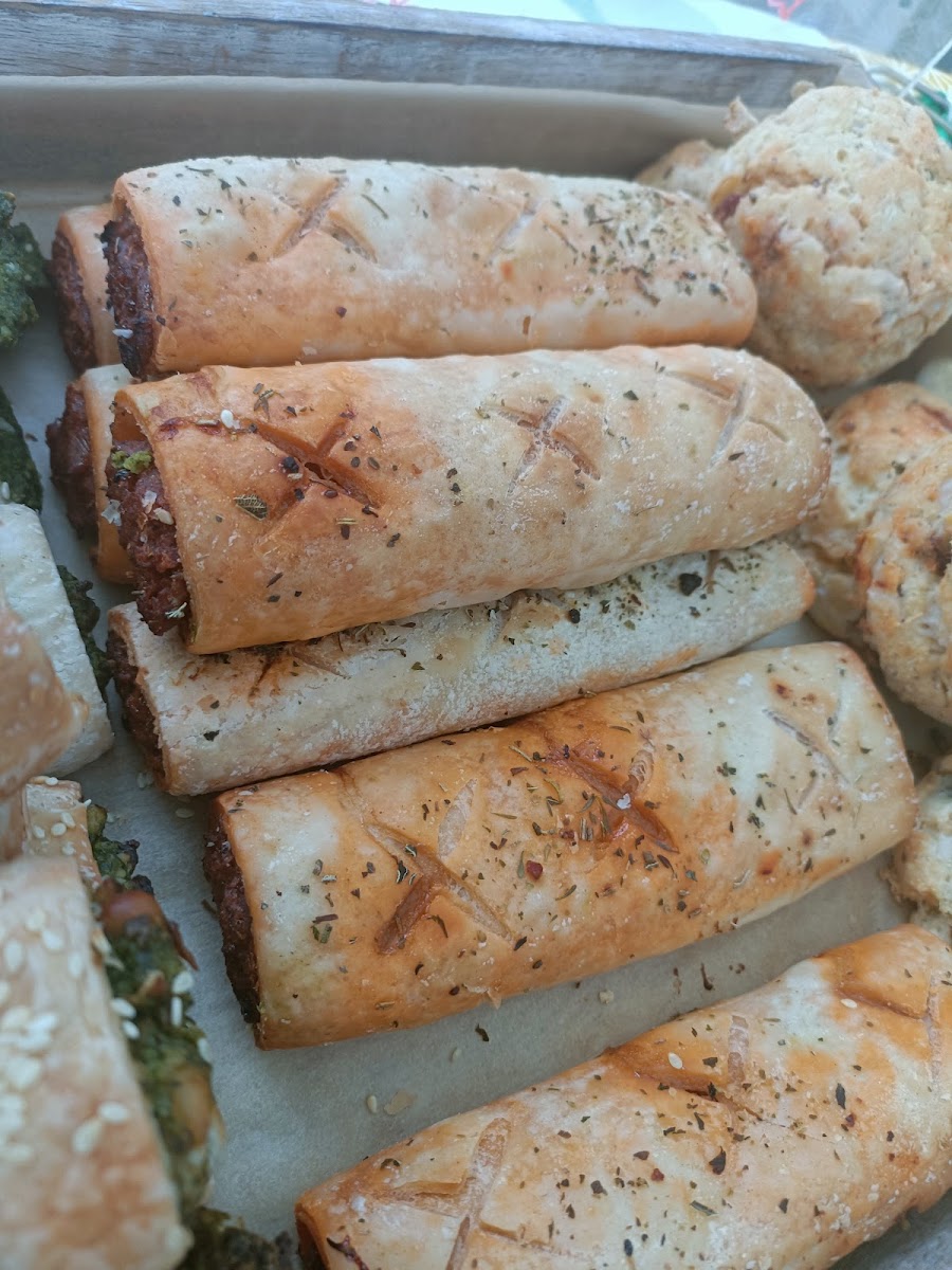 Savoury rolls available