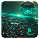 Neon Dark Army Keyboard Theme 6.10.28 APK Скачать