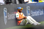 Temba Bavuma of South Africa during day 4 of the 1st Test match between South Africa and England at SuperSport Park on December 29, 2019 in Pretoria, South Africa. 