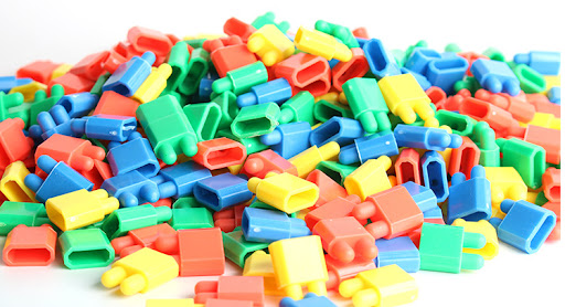 Title 3, Childrens Puzzle Assembly Plastic Building Blo...
