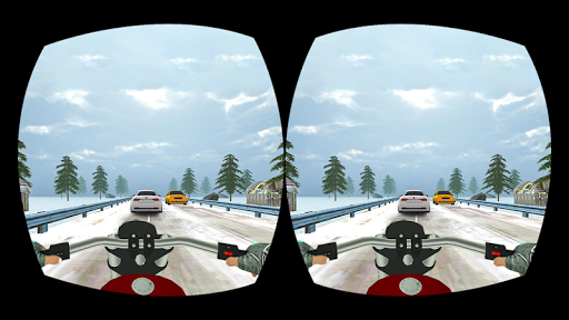 Screenshot VR Highway Traffic Bike Racer