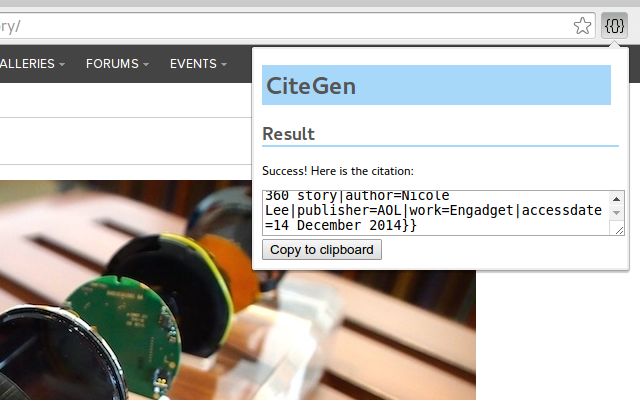 CiteGen Preview image 0