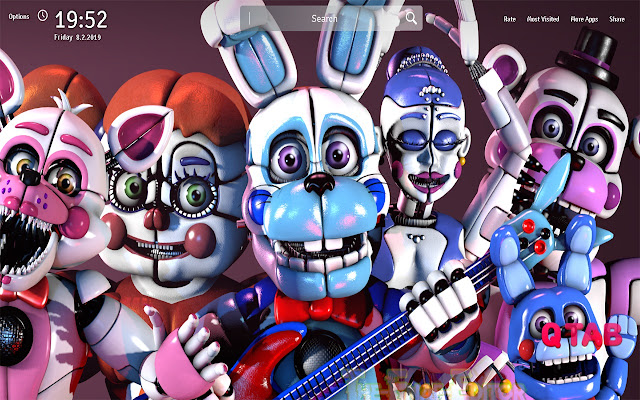 Five Nights At Freddys Wallpapers New Tab