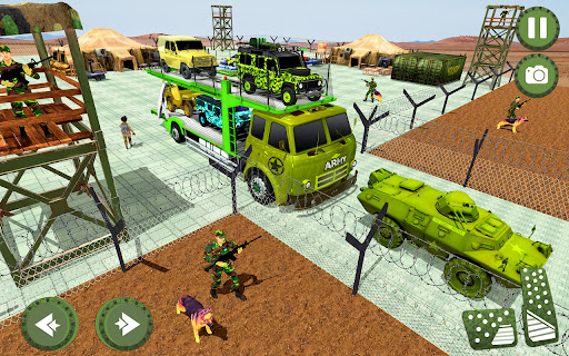 US Army Truck Driving Games