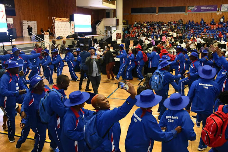 LET THE GAMES BEGIN: Senior citizens from across the country descend on the Nelson Mandela University sports centre for the National Golden Games, which get under way on Thursday