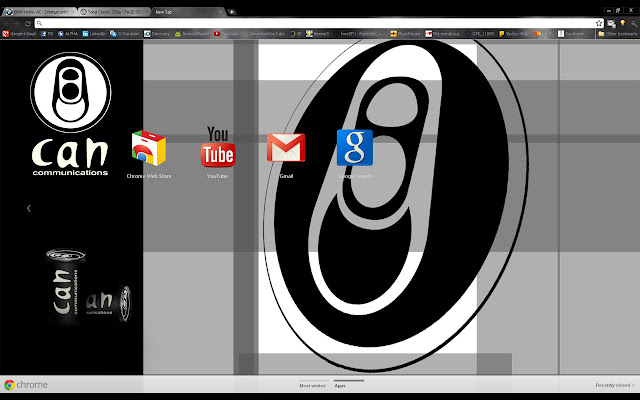 CAN Communications Chrome Theme chrome extension