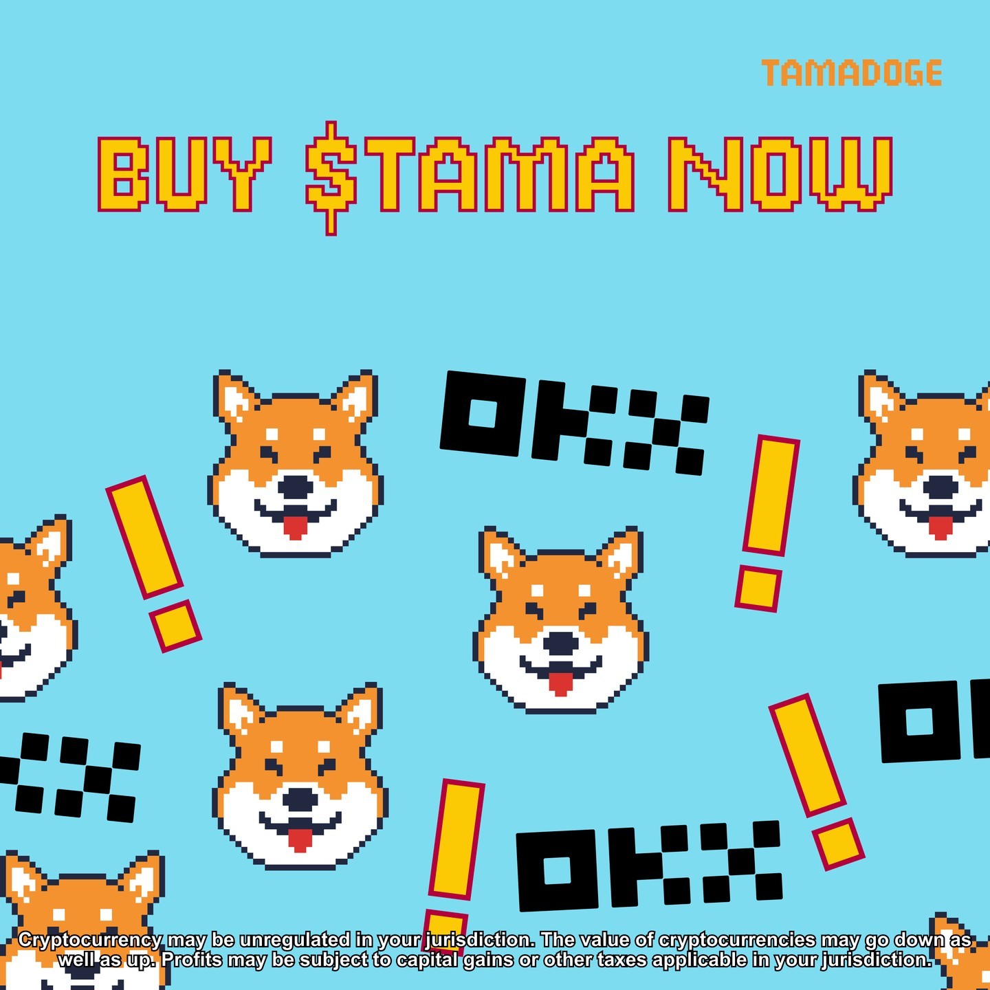 Go On #TamadogeArmy - Grab Some $TAMA Now On @OKX And Become A Holder Of The Best #Memecoin In The #Crypto Space 🤩 (Link In Bio 🔗)<br> <br> #cryptocurrency #Tamadoge #TamadogeArmy #crypto #investing