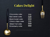 Cakes Delight menu 3