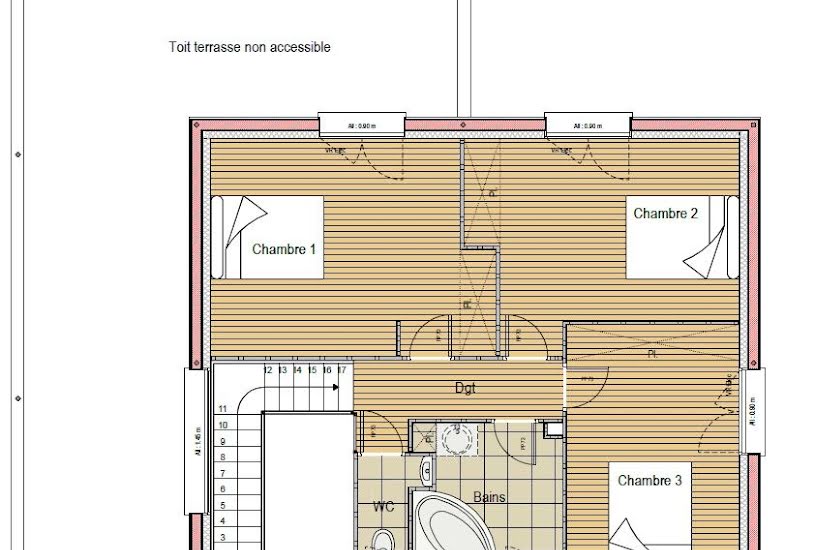  Vente Terrain + Maison - Terrain : 320m² - Maison : 140m² à Allonnes (72700) 