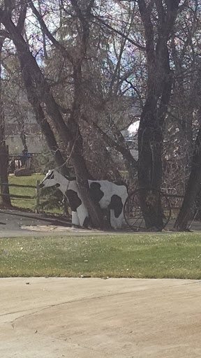 seasonal Cow In The Tree