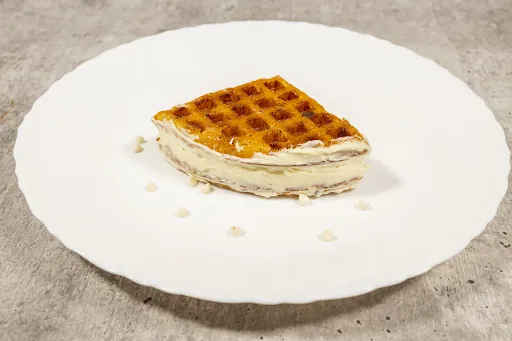 Belgian White Chocolate Waffle