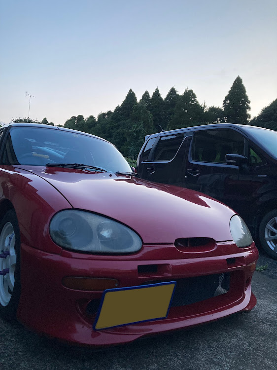 カプチーノの夏休みの工作・NAVIC・青空ガレージに関するカスタム事例の投稿画像1枚目