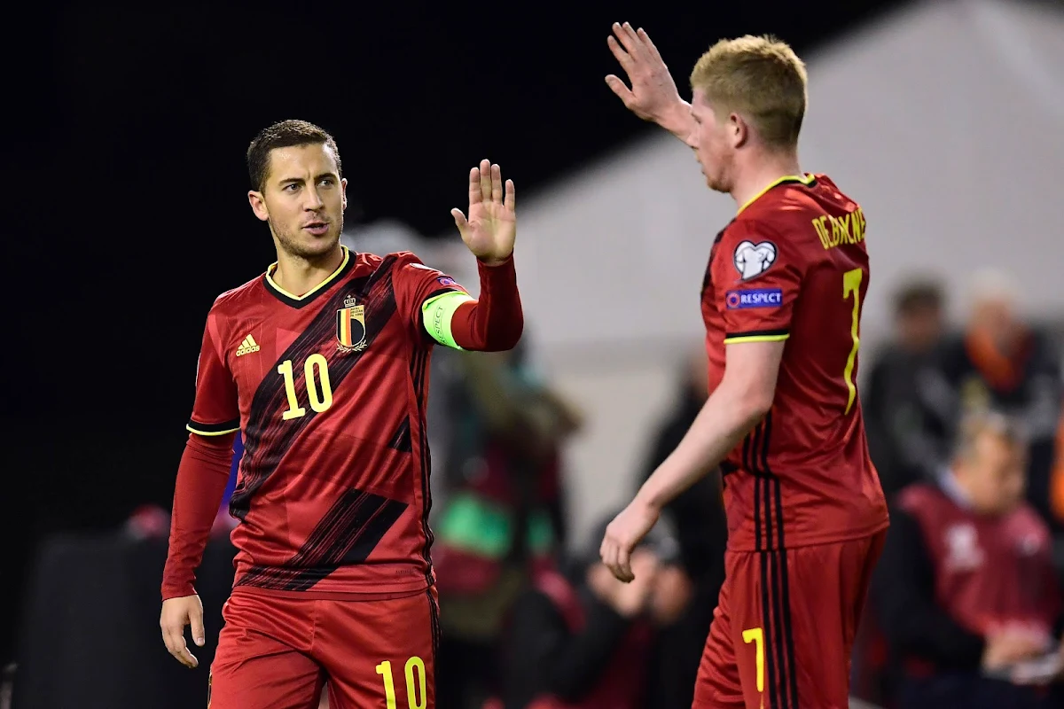 Eden Hazard et Kevin De Bruyne, rois des assists